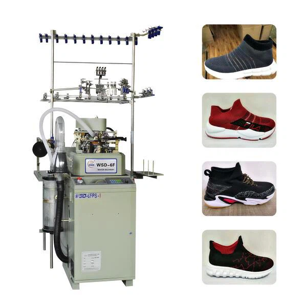 Running Shoe Upper Making Machine